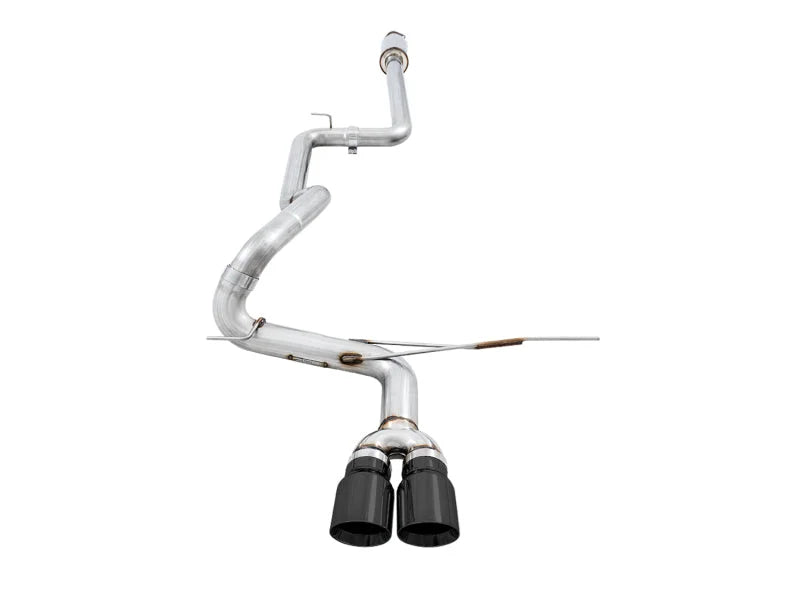 AWE Tuning Ford Focus ST Track Edition Cat-back Exhaust - Diamond BlackTips - Main Product View