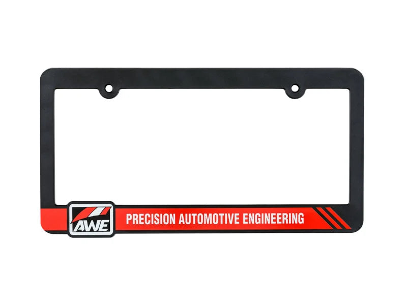 AWE Tuning License Plate Frame - Main Product View