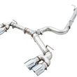 Load image into Gallery viewer, AWE Tuning MK7.5 Golf R Track Edition Exhaust w/Chrome Silver Tips 102mm - Main Product View