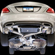 Load image into Gallery viewer, AWE Tuning Mercedes-Benz W205 C300 Touring Edition Exhaust - Side View