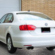 Load image into Gallery viewer, AWE Tuning Mk6 Jetta 2.5L Touring Edition Exhaust - Diamond Black Tips - Side View