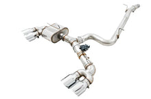 Load image into Gallery viewer, AWE Tuning Mk7 Golf R SwitchPath Exhaust w/Chrome Silver Tips 102mm - Main Product View