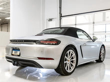 Load image into Gallery viewer, AWE Tuning Porsche 718 Boxster / Cayman SwitchPath Exhaust (PSE Only) - Diamond Black Tips - Side View