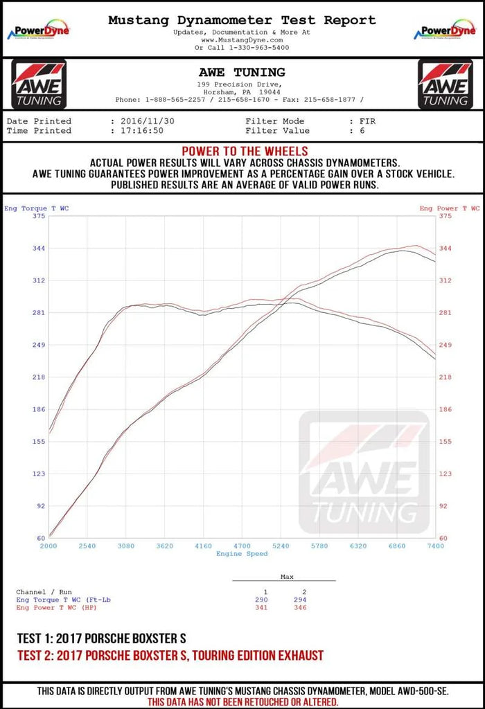 AWE Tuning Porsche 718 Boxster / Cayman SwitchPath Exhaust (PSE Only) - Diamond Black Tips - Additional View 5