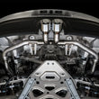 Load image into Gallery viewer, AWE Tuning Porsche 718 Boxster / Cayman Track Edition Exhaust - Chrome Silver Tips - Installation View