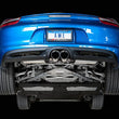 Load image into Gallery viewer, AWE Tuning Porsche 981 Performance Exhaust System - w/Chrome Silver Tips - Side View