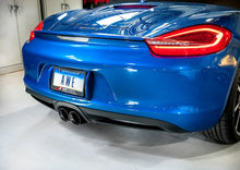 Load image into Gallery viewer, AWE Tuning Porsche 981 Performance Exhaust System - w/Diamond Black Tips - Side View
