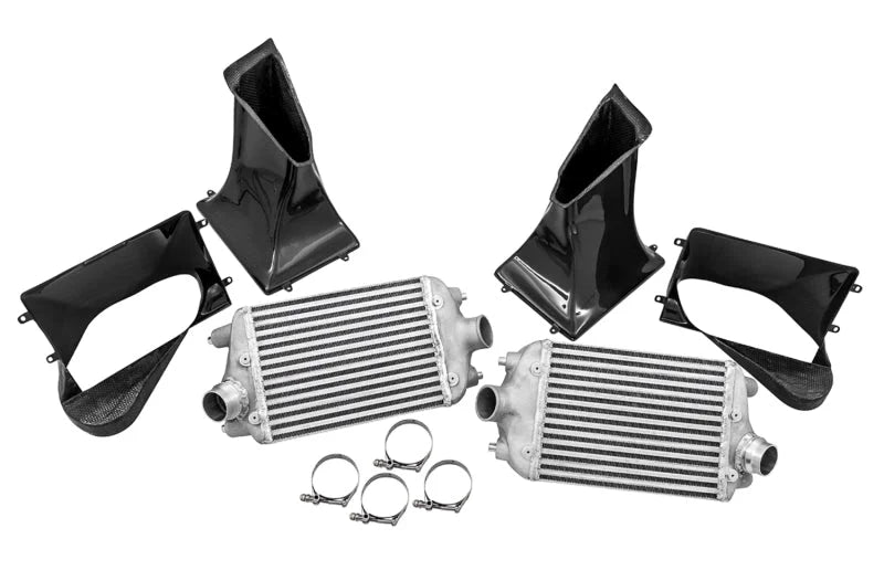 AWE Tuning Porsche 991 (991.2) Turbo/Turbo S Performance Intercooler Kit - Main Product View