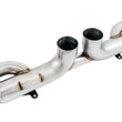 Load image into Gallery viewer, AWE Tuning Porsche 991 GT3 / RS Center Muffler Delete - Diamond Black Tips - Additional View 5