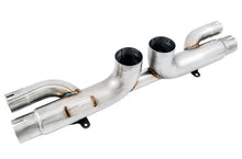 Load image into Gallery viewer, AWE Tuning Porsche 991 GT3 / RS Center Muffler Delete - Diamond Black Tips - Additional View 5
