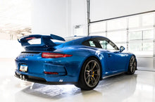 Load image into Gallery viewer, AWE Tuning Porsche 991 GT3 / RS SwitchPath Exhaust - Chrome Silver Tips - Back View