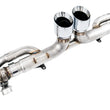 Load image into Gallery viewer, AWE Tuning Porsche 991 GT3 / RS SwitchPath Exhaust - Chrome Silver Tips - Installation View