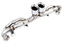Load image into Gallery viewer, AWE Tuning Porsche 991 GT3 / RS SwitchPath Exhaust - Chrome Silver Tips - Installation View