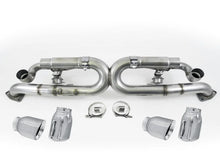 Load image into Gallery viewer, AWE Tuning Porsche 991 SwitchPath Exhaust for Non-PSE Cars Chrome Silver Tips - Main Product View