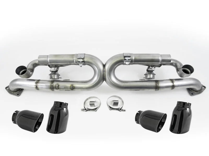 AWE Tuning Porsche 991 SwitchPath Exhaust for Non-PSE Cars Diamond Black Tips - Main Product View