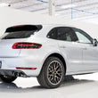 Load image into Gallery viewer, AWE Tuning Porsche Macan Track Edition Exhaust System - Diamond Black 102mm Tips - Detail View