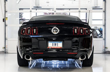 Load image into Gallery viewer, AWE Tuning S197 Mustang GT Axle-back Exhaust - Touring Edition (Chrome Silver Tips) - Back View