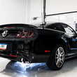 Load image into Gallery viewer, AWE Tuning S197 Mustang GT Axle-back Exhaust - Touring Edition (Chrome Silver Tips) - Installation View