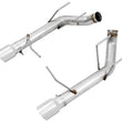 Load image into Gallery viewer, AWE Tuning S197 Mustang GT Axle-back Exhaust - Track Edition (Chrome Silver Tips) - Main Product View