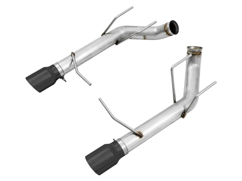 AWE Tuning S197 Mustang GT Axle-back Exhaust - Track Edition (Diamond Black Tips) - Main Product View
