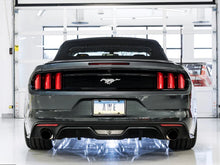 Load image into Gallery viewer, AWE Tuning S550 Mustang EcoBoost Axle-back Exhaust - Touring Edition (Diamond Black Tips) - Side View