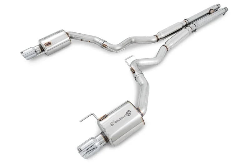 AWE Tuning S550 Mustang GT Cat-back Exhaust - Touring Edition (Chrome Silver Tips) - Main Product View