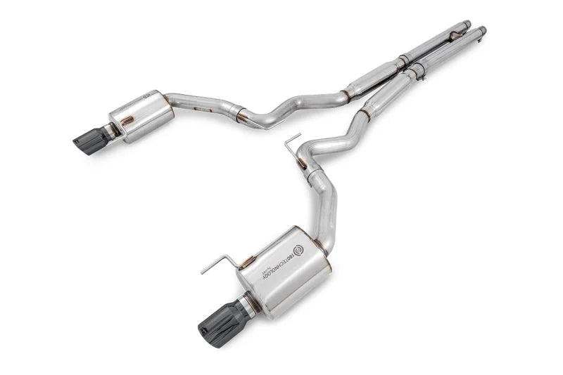 AWE Tuning S550 Mustang GT Cat-back Exhaust - Touring Edition (Diamond Black Tips) - Main Product View