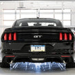 Load image into Gallery viewer, AWE Tuning S550 Mustang GT Cat-back Exhaust - Track Edition (Diamond Black Tips) - Side View
