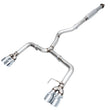 Load image into Gallery viewer, AWE Tuning Subaru WRX/STI VA/GV Sedan Track Edition Exhaust - Chrome Silver Tips (102mm) - Main Product View