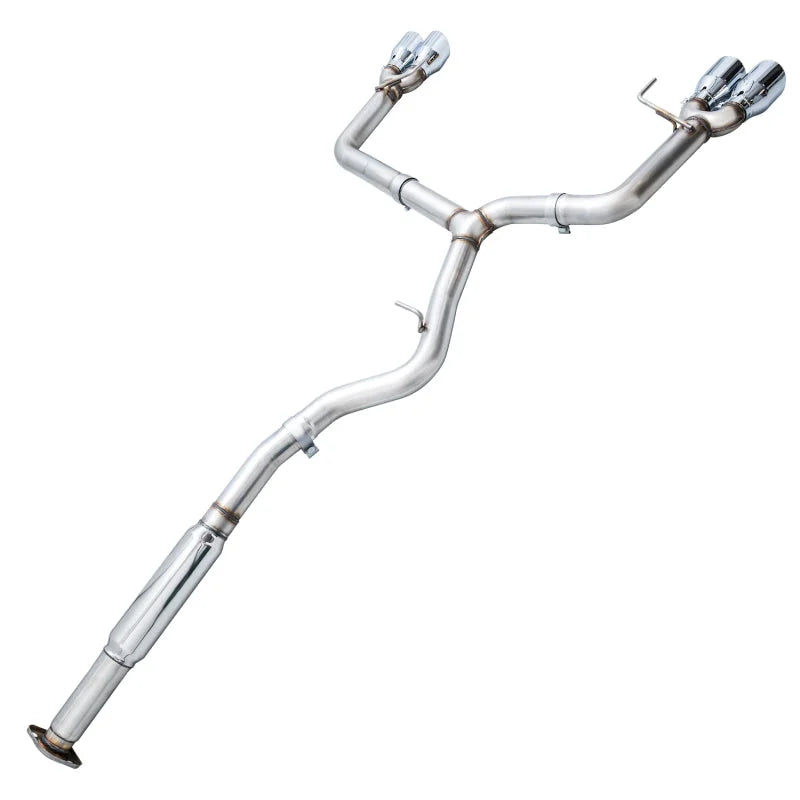 AWE Tuning Subaru WRX/STI VA/GV Sedan Track Edition Exhaust - Chrome Silver Tips (102mm) - Additional View 6