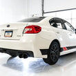 Load image into Gallery viewer, AWE Tuning Subaru WRX/STI VA/GV Sedan Track Edition Exhaust - Diamond Black Tips (102mm) - Side View
