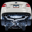 Load image into Gallery viewer, AWE Tuning Subaru WRX/STI VA/GV Sedan Track Edition Exhaust - Diamond Black Tips (102mm) - Back View