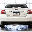Load image into Gallery viewer, AWE Tuning Subaru WRX/STI VA/GV Sedan Track Edition Exhaust - Diamond Black Tips (102mm) - Installation View