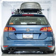 Load image into Gallery viewer, AWE Tuning VW MK7 Golf SportWagen Touring Edition Exhaust w/Chrome Silver Tips (90mm) - Side View