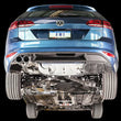 Load image into Gallery viewer, AWE Tuning VW MK7 Golf SportWagen Touring Edition Exhaust w/Chrome Silver Tips (90mm) - Detail View