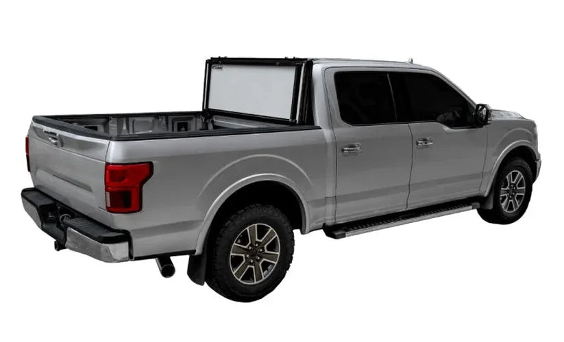 LOMAX Stance Hard Cover 17+ Ford Super Duty F-250/ F-350/ F-450 6ft 8in Box - Side View