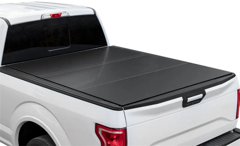 Access LOMAX Tri-Fold Cover 17-19 Honda Ridgeline - 5ft Bed - Side View