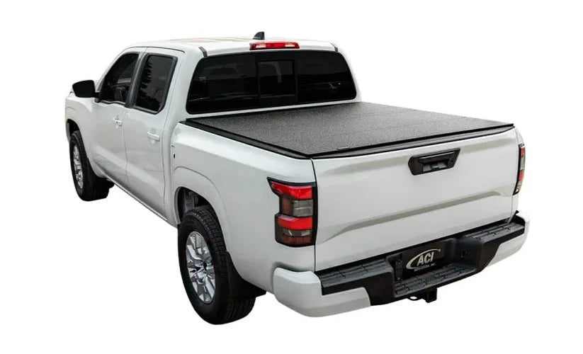 Access LOMAX Tri-Fold Cover 2022+ Nissan Frontier - 5ft Bed - Side View