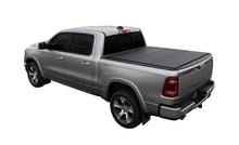 Load image into Gallery viewer, Access LOMAX Tri-Fold Cover Black Urethane 19+ Dodge Ram - 5ft 7in Bed (Except Classic w/o RamBox) - Side View