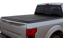 Load image into Gallery viewer, Access LOMAX Tri-Fold Cover Black Urethane Finish 04+ Ford F-150 - 5ft 6in Bed - Side View
