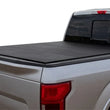 Load image into Gallery viewer, Access LOMAX Tri-Fold Cover Black Urethane Finish - 17+ Nissan Titan 5ft 6in Bed - Side View