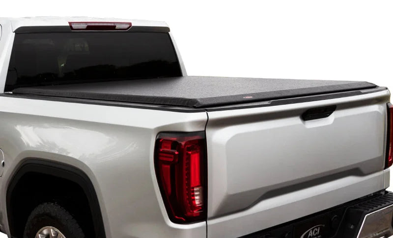 Access Literider 99-06 Chevy/GMC Full Size 6ft 6in Stepside Bed (Bolt On) Roll-Up Cover - Back View