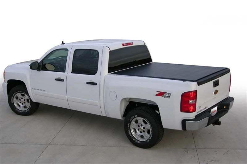 Access Tonnosport 07-13 Chevy/GMC Full Size 5ft 8in Bed Roll-Up Cover - Back View