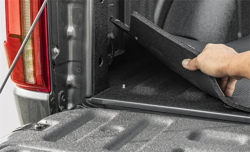 Access Truck Bed Mat 5ft Bed ACI fits 2020-2025 Jeep Gladiator 80TH Anniversary, Altitude, Freedom, HIGH Altitude - Back View
