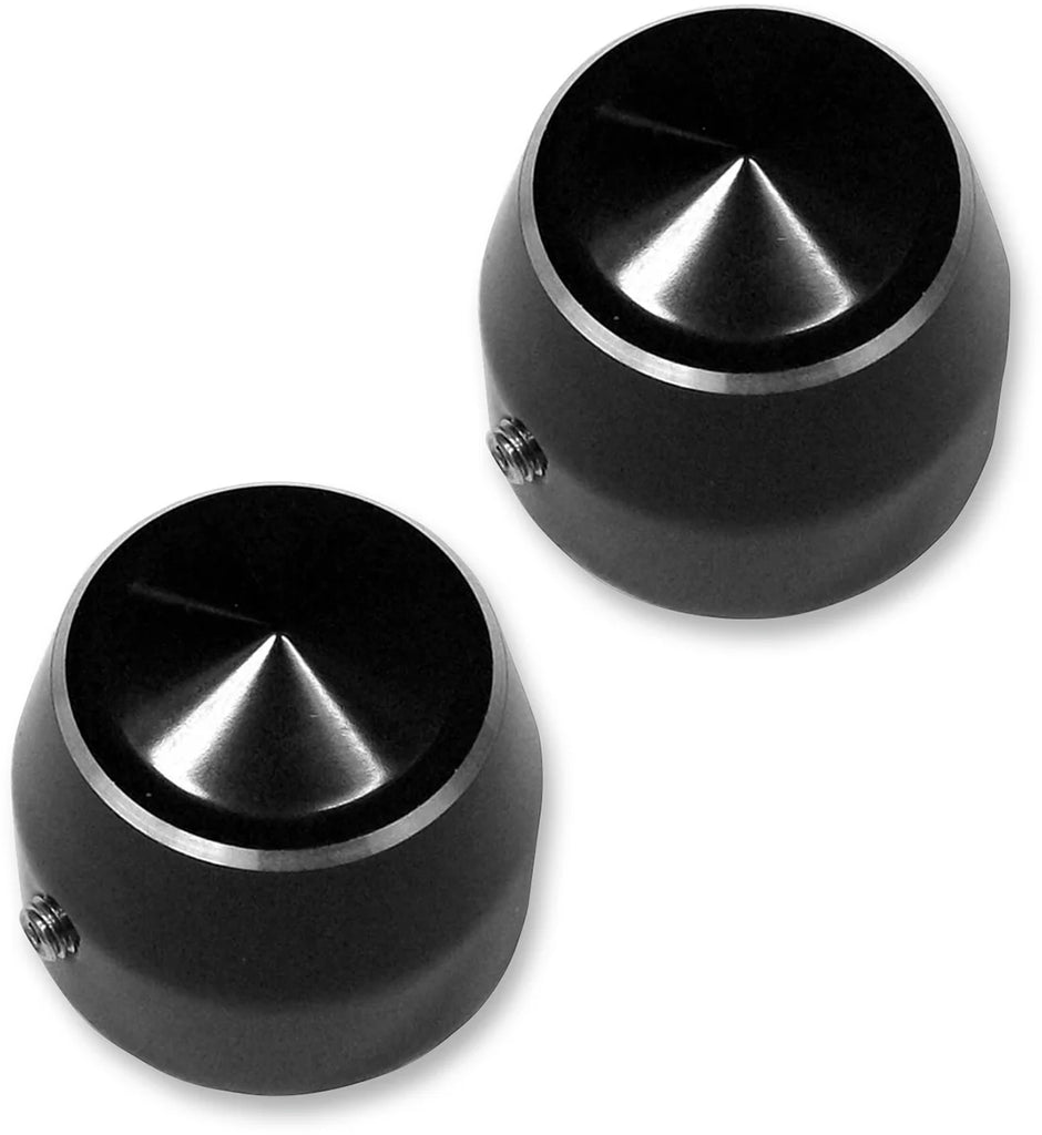 Accutronix Axle Caps - Black - Elite - 1" TAC101-EN - Main Product View