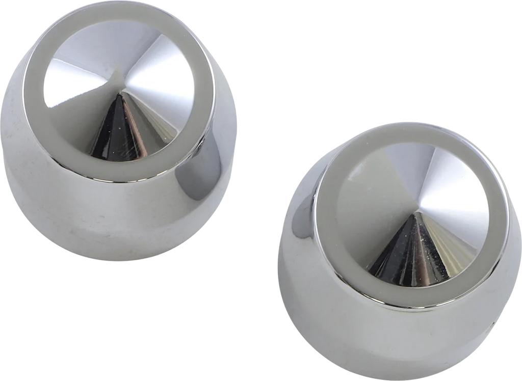 Accutronix Axle Caps - Elite - Chrome - 1" TAC101-EC - Main Product View