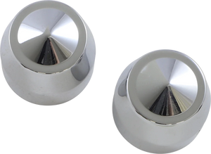 Accutronix Axle Caps - Elite - Chrome - 1" TAC101-EC - Main Product View