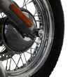 Load image into Gallery viewer, Accutronix Axle Caps - Elite - Chrome - 1" TAC101-EC - Side View