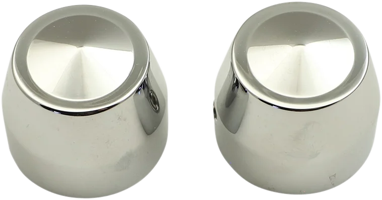 Accutronix Axle Caps - Elite - Chrome - 1" TAC101-EC - Detail View