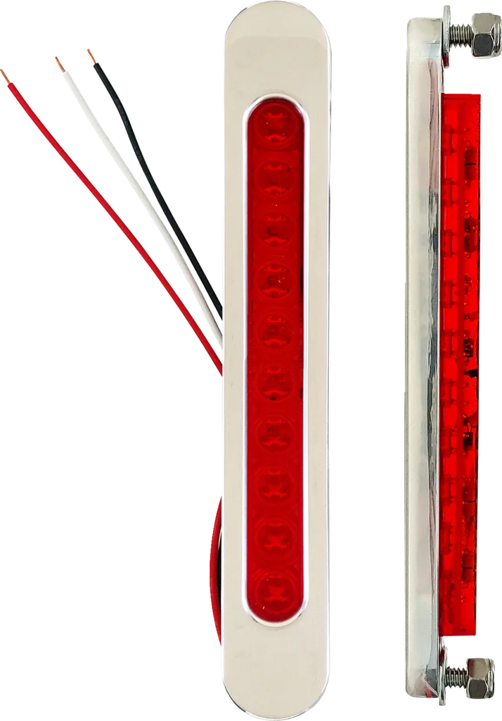 Accutronix Bag Light - Red Lens - Chrome BL01-OC